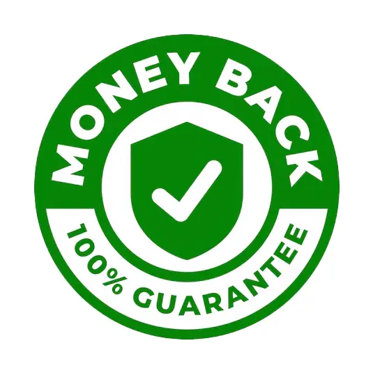 100% Money Back Guarantee
